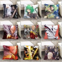 1pcs Cartoon ONE PUNCH-MAN Anime Saitama Two Sided Printed Pillow Cushion Includes Pillow case +inner Cosplay Decor Gifts