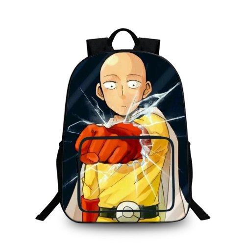 BAOBEIKU Anime One Punch Man School Backpack Saitama Children School Bags Boys Printing Backpack For Teenagers Kids Gift Bags