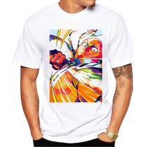 One Punch Men T-Shirt Short Sleeve Tshirts O-Neck Cool Tops Funny Anime Printed Tees