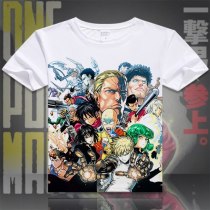 One Punch Man T-Shirt Anime Genos Saitama Cosplay T shirt Fashion Men Women comfortable Tees Summer Short Sleeve Tops