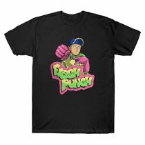 Cool Fresh Punch One Punch Man Funny Parody T Shirt Men's Short Sleeve Tee Top