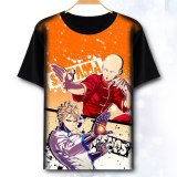 New Fashion ONE PUNCH MAN Shirt Hoodies Anime ONE-PUNCH Man T Shirt 3D Cartoon men T-shirt Genos Saitama Cosplay summer tshirts