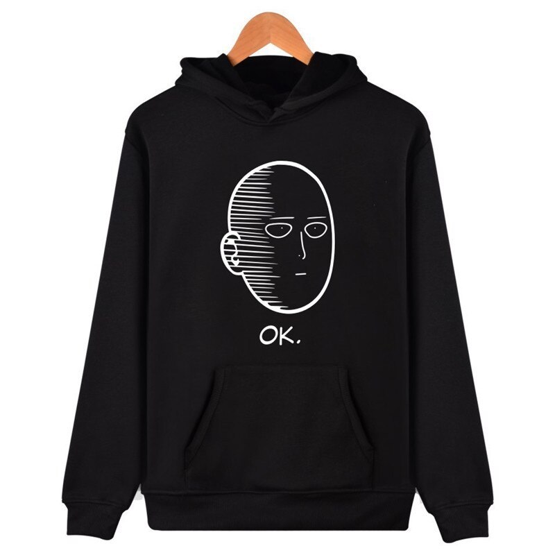 One punch man ok hoodie clearance