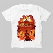 One Punch Man Hopeless Attack On Punch Man Funny White T-Shirt Full-figured Tee Tshirt