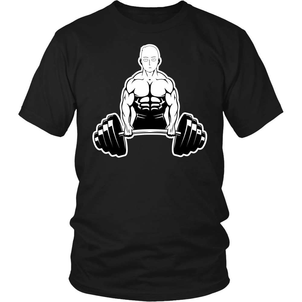 Saitama Workout Unisex Shirt One Punch Man T-Shirt Saitama Gym Workout ...