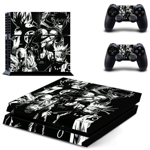 One Piece Dragon Ball One Punch Man Naruto Ps4 Skin Sticker Decal