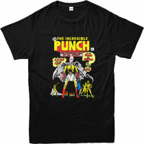 One Punch Man T-Shirt, The Incredible Punch Design T-Shirt Adult and kids SizesCartoon t shirt men Unisex New Fashion tshirt