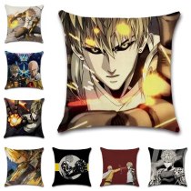 ONE Punch Man hero Action anime Genos Cushion Cover Decoration Home sofa chair seat kids bedroom gift friend present pillowcase