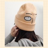 New arrival One punch man Saitama shaven head Style Winter Warm Wool Unisex Limited Cap Hat