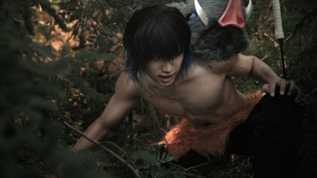 Kimetsu No Yaiba Inosuke Cosplay Wild Boar Rushes Wild Boar Rushes