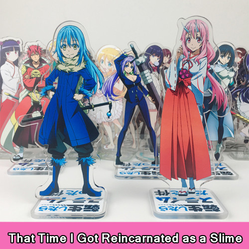Anime That Time I Got Reincarnated as a Slime Rimuru Tempest shion shuna Acrylic Stand Figure Toy Cosplay Cute Gift