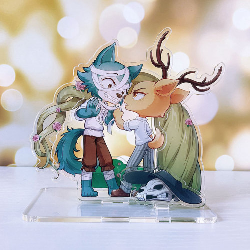 Anime BEASATRS Beastars Wolf Legosi Deer Louis Cosplay Acrylic Cute Desk Stand Figure Model Plate Decor Toy Gift