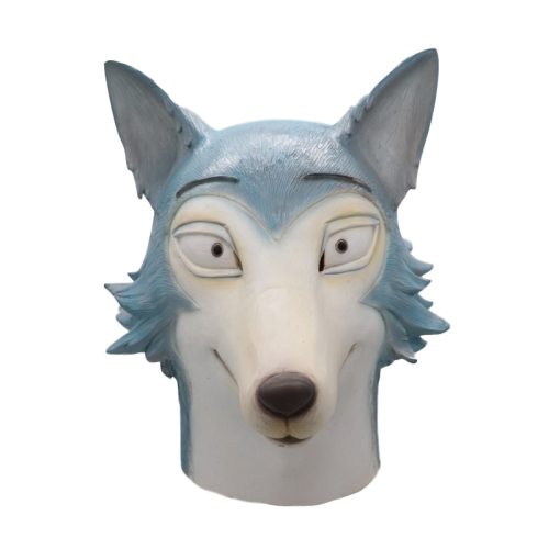 Animal Anime BEASTARS Legoshi The Wolf Face Mask Cosplay Animal Latex Masks Props