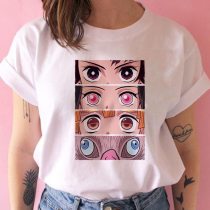 kimetsu no yaiba demon slayer t shirt women graphic top tees Japanese anime tshirt harajuku kawaii streetwear punk t-shirt