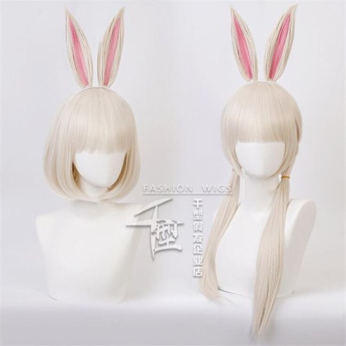Hot New Anime Beastars Wig Cosplay Costumes Props Timber Wolf Little White Rabbit Wig