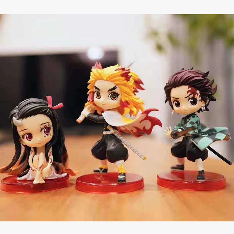 3pcsset Qver Kimetsu No Yaiba Nezuko Tanjiro