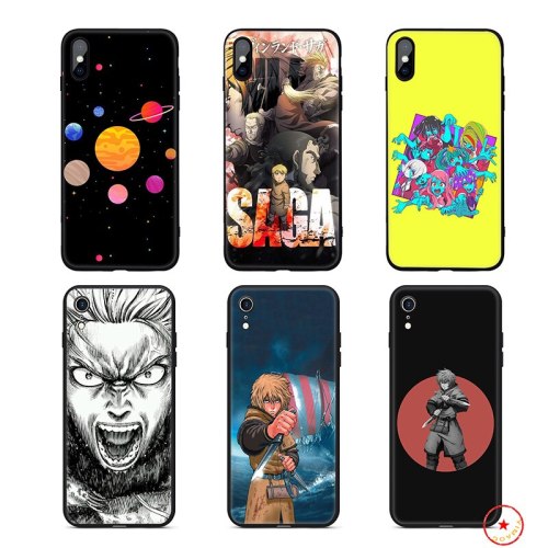 Vinland Saga Anime Soft Silicone Phone Case for iPhone 11 Pro Xs Max X or 10 8 7 6 6S Plus 5 5S SE Xr 6 Plus 7Plus 8 Plus Cover