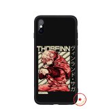 Vinland Saga Anime Soft Silicone Phone Case for iPhone 11 Pro Xs Max X or 10 8 7 6 6S Plus 5 5S SE Xr 6 Plus 7Plus 8 Plus Cover