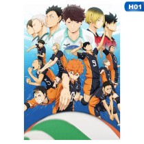 Diy Digital Painting Volleyball Boy Digital Paint Haikyuu  Japan Style Cartoon Poster Modular Painting Anime Posters