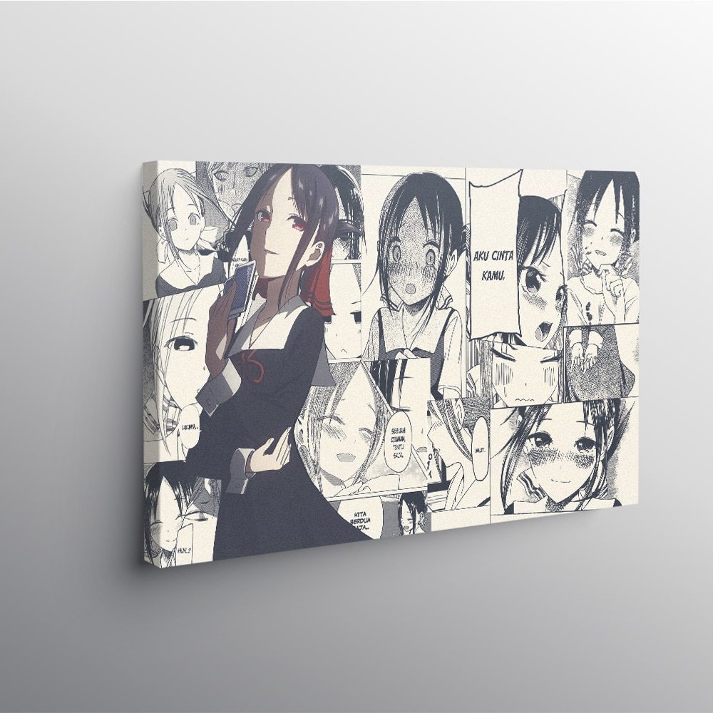 Shinomiya Kaguya Kaguya Sama Love Is War Anime Painting Wall Art Poster Canvas Home Bedroom Study