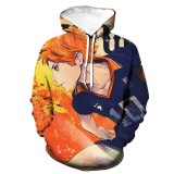 Haikyuu Hoodies Anime 3D Printed Men Women Cosplay Hooded Sweatshirt Pullover Sports Casual Hip Hop Hoodie Fashion Tops Clothing