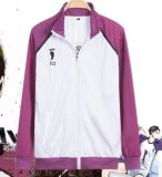 Anime Haikyuu Cosplay Costume Shiratorizawa Gakuen High School Club Uniform Haikyuu!! Sprotswear Jacket & Pants 121905