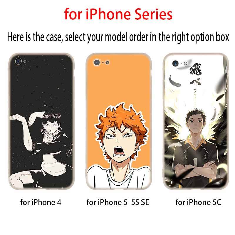 Haikyuu Anime Fundas Cover Case Silicone Soft For Iphone X 11 Pro Xs Max Xr 6
