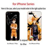 Haikyuu Anime Fundas Cover Case Silicone soft for iPhone X 11 Pro XS Max XR 6 7 8 Plus 5 4 S Phone Cases TeleFoonhoesjes Etui