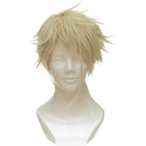 Violet Evergarden Cosplay Wig Short Yellow Cosplay Wig For Halloween Carnival Party Wigs For Men
