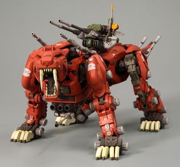 Bt 1 72 Zoids Saber Tiger Gundam Assembled Model Anime Action Figure Toys Assembly Birthday Christmas