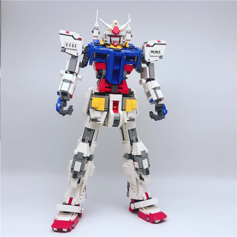 Technic Mechanical Warrior GUNDAM Model SUNRISE Movies Figures Creator RX782 Robot Warrior