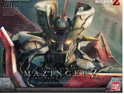 Original GREAT MAZINGER Z INFINITY VER Gundam HG 1/144  COLLECTION figure toy pvc assembly model kit