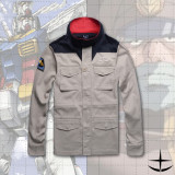 Anime! Mobile Suit Gundam Unicorn Londo Bell Long Sleeve Shirt Uniform Jacket Cosplay Costume Free Shipping