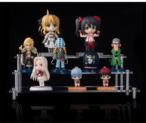 Anime Cosplay Model Acrylic Display Stand figure, gundam,bearbrick Ladder Steps Cosplay Christmas Gift Toy Display Stand