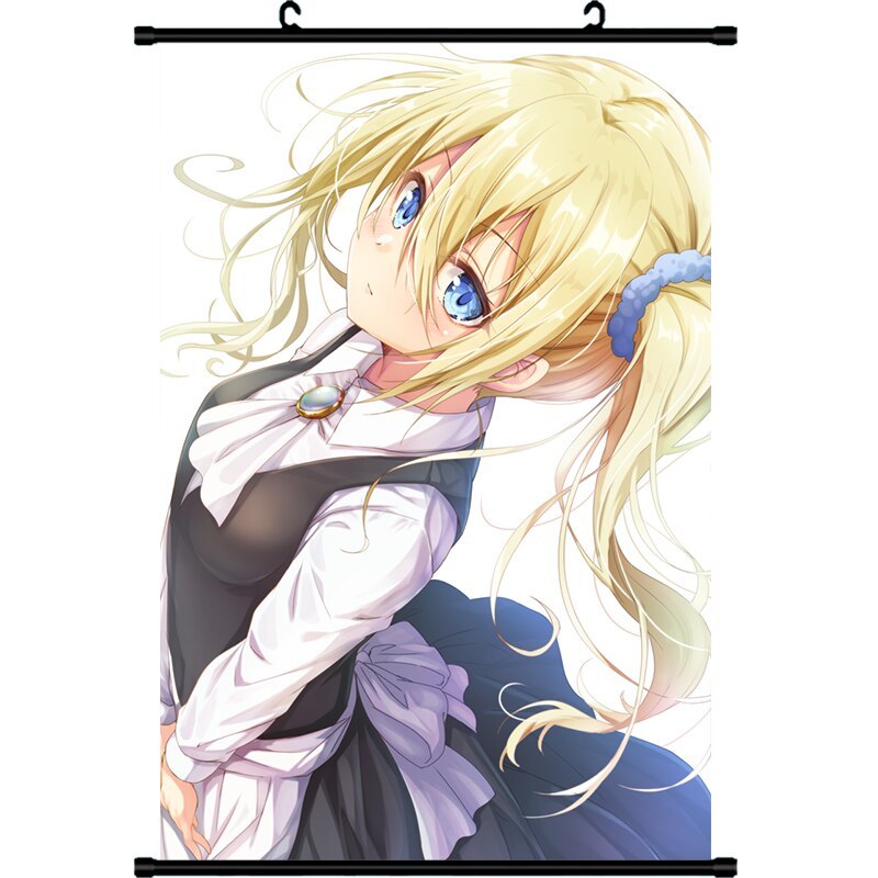 Japanese Anime Kaguya Sama Love Is War Shinomiya Kaguya Fujiwara Chika Home Decor Wall Scroll Poster