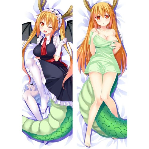 Anime Miss Kobayashi's Dragon Maid pillow Cover Pillowcase Sexy 3D Double-sided Bedding Hugging Body pillow case Customize 01