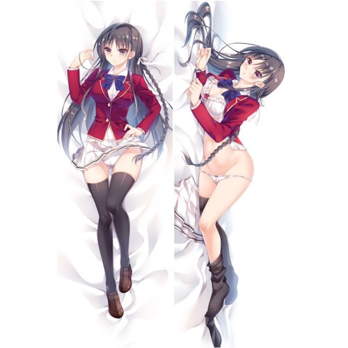 New Japanese Anime Classroom of the Elite Sexy Girl Beding hugging Body pillow case cover Otaku Peach Skin 2Way Body Pillowcase