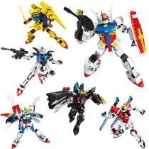 super robot war zeta gundam seed destiny building block Amuro Ray figures God RX-78-2 Strike IMPULSE bricks toys collection