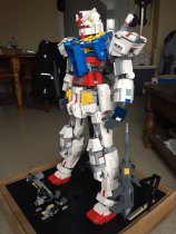 Hot super robot war mecha Classic gundam model 18K-RX78-2 1:60 3500Pcs Fixed bracket building block bricks Christmas toys