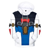 GUNDAM Character Suit 3D Hoodies Women/Men Fashion Long Sleeve Hooded Sweatshirt New Arrival Casual Cosplay Streetshirt Clothes