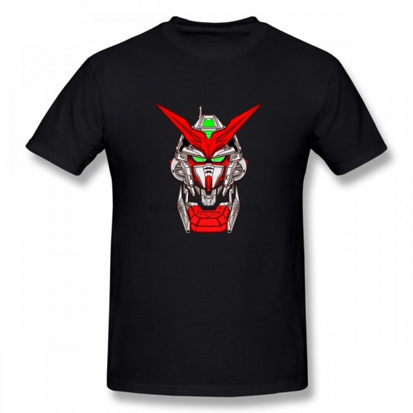 Astray Red Frame Gundam Tees Boy New Arrival Streetwear For Male 100% Cotton T-Shirt