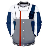 GUNDAM Character Suit 3D Baseball Jackets Women/Men Fashion Long Sleeve Jacket Cosplay Casual Streetwear Trendy Style Clothes