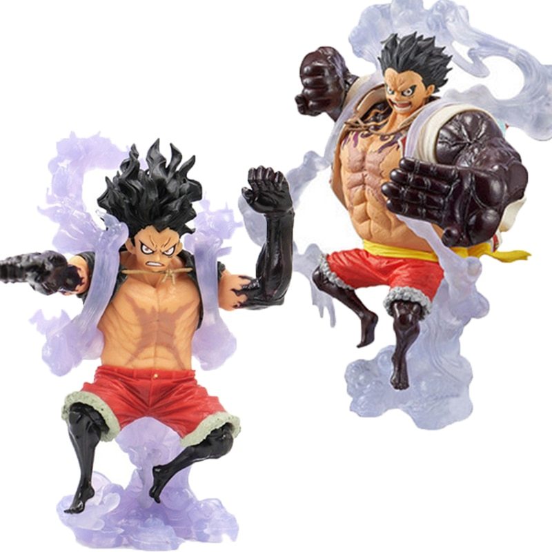 18 cm anime one piece king of artist the snake man luffy snakeman one piece monkey