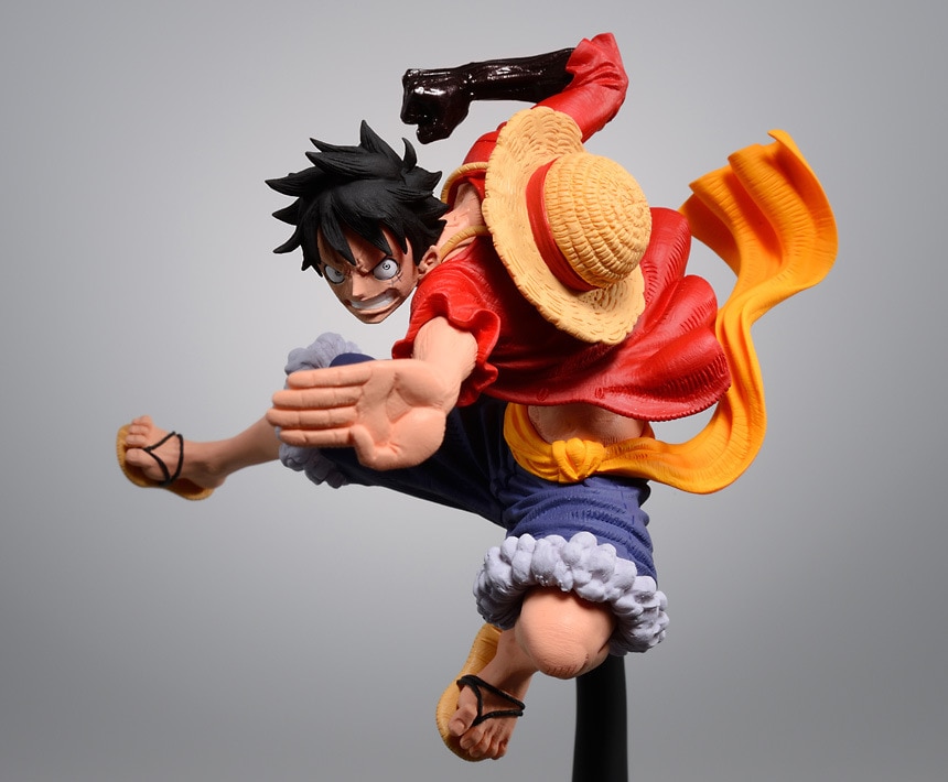 rubber luffy toy