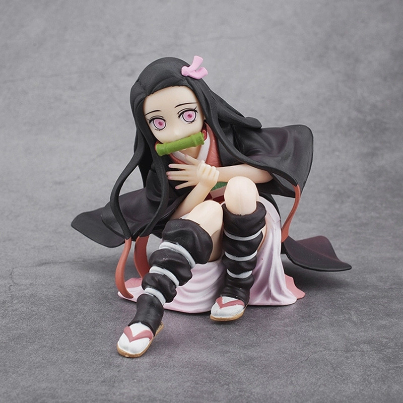 Kimetsu no yaiba figure nezuko tanjirou zenitsu anime figure demon slayer Action Figure PVC