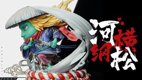 One Piece Chisao Nine Heroes--Henggang Hesong Limited Hand-made Statue 27cm high, 26cm wide, 24cm deep