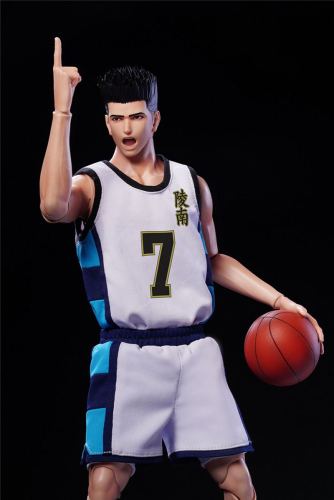 Slam Dunk 1/6 Joint Movable No. 7 Buddha Hedgehog Head Basketball Player Spot 6 inches