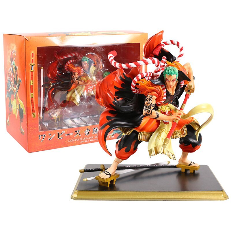 One Piece Gk Roronoa Zoro Anime Action Figure Model 24cm One Sword Style Death Lion Song One Piece Gk Roronoa Zoro Anime Action Figure Model 24cm One Sword Style Death Lion Song