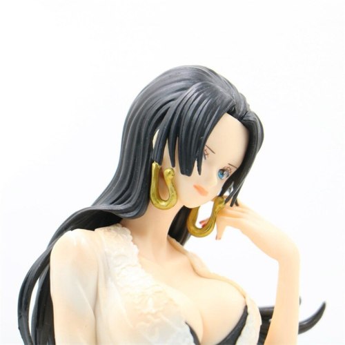 One Piece Boa Hancock Nami Swimsuit Sexy Sitting Ver. PVC Action Figure Show long legs Collection Model toy 11-12cm Anime Figure