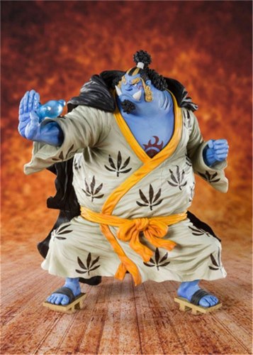 Anime One Piece 20th Anniversary Jinbe Manga Ver. PVC Action Figure Statue Collectible Model Kids One Piece Toy Doll 20cm